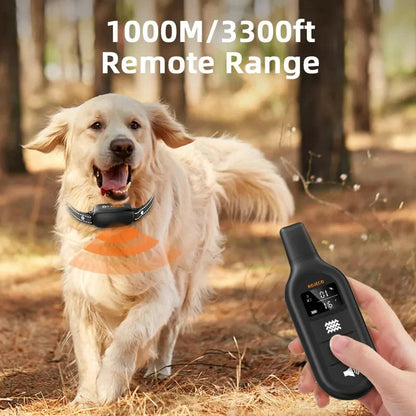 Royallure Rechargeable Waterproof Dog Training Collar, Shock E Collar with Remote Control 4