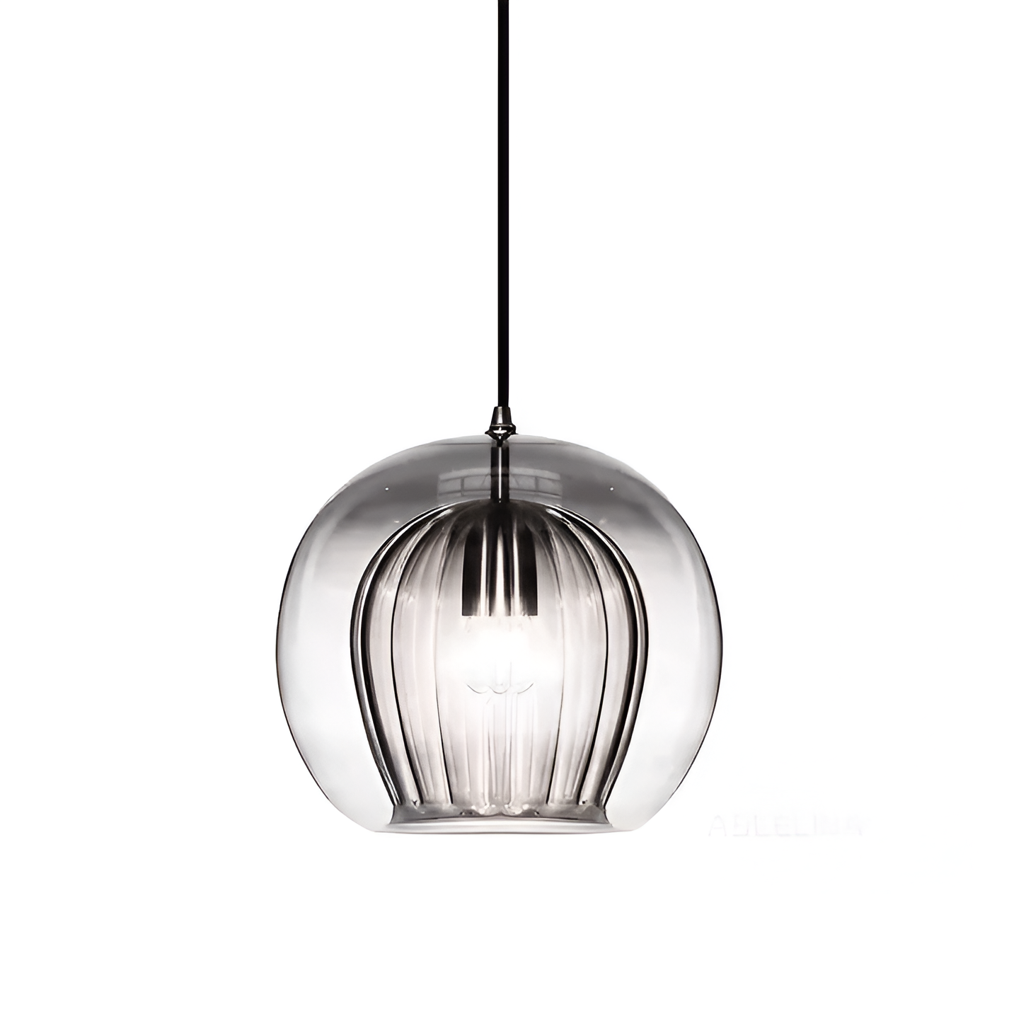 Royallure Retro Glass Pendant Light - Stylish Kitchen Hanging Lights for Home Decor 0