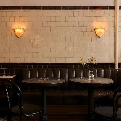 Royallure Retro Stained Glass Wall Sconce with Warm LED Light for Elegant Home Decor 3