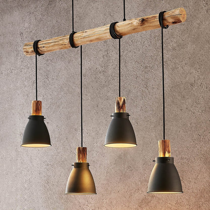 Royallure Rustic Kitchen Pendant Lighting with Adjustable Shades for Dining Island 1