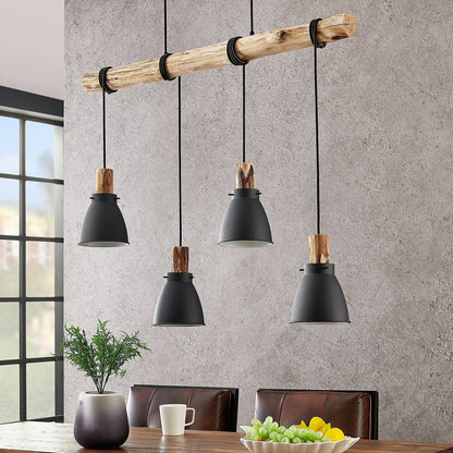 Royallure Rustic Kitchen Pendant Lighting with Adjustable Shades for Dining Island 2