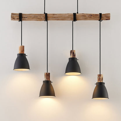 Royallure Rustic Kitchen Pendant Lighting with Adjustable Shades for Dining Island 3