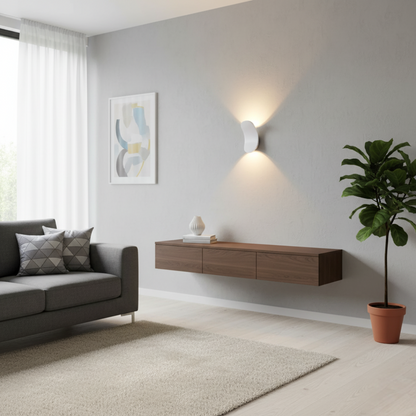 Royallure Scandinavian LED Wall Sconce, Minimalist Metal Wall Lamp for Modern Interiors 3