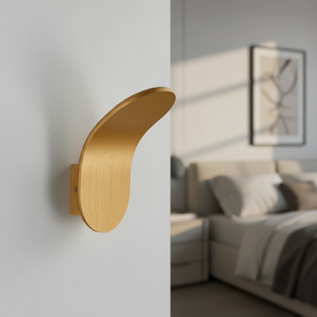 Royallure Scandinavian LED Wall Sconce, Minimalist Metal Wall Lamp for Modern Interiors 5