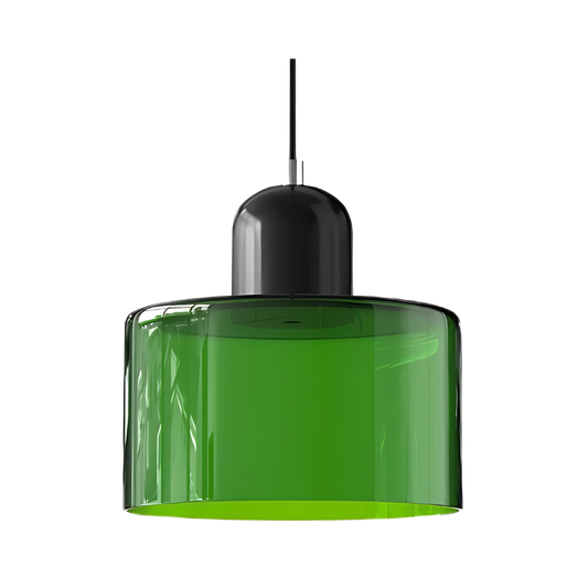 Royallure Scandinavian Pendant Lamp - Adjustable Height Glass Pendant Lighting 0