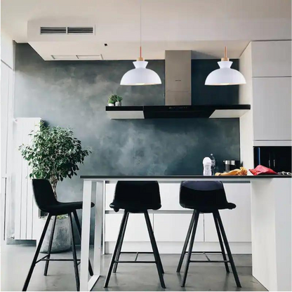 Royallure Scandinavian Pendant Light - Modern Kitchen Pendant Lighting in Vibrant Colors 1