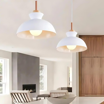 Royallure Scandinavian Pendant Light - Modern Kitchen Pendant Lighting in Vibrant Colors 2