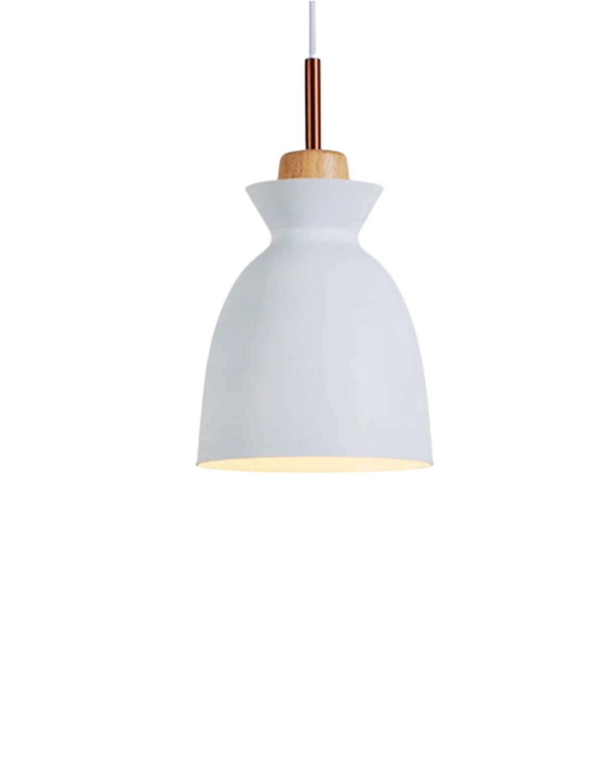 Royallure Scandinavian Pendant Light - Modern Kitchen Pendant Lighting in Vibrant Colors 5