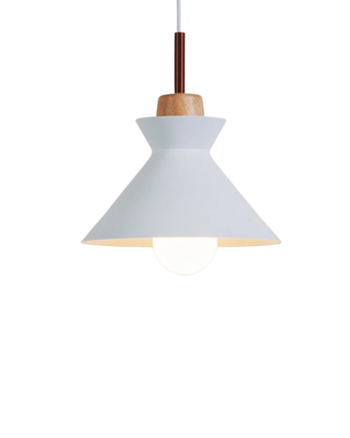 Royallure Scandinavian Pendant Light - Modern Kitchen Pendant Lighting in Vibrant Colors 7