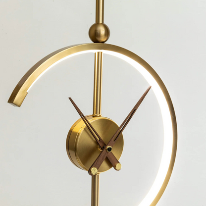 Royallure Sculptural Clock with Ambient Lighting and Wireless Charging 6