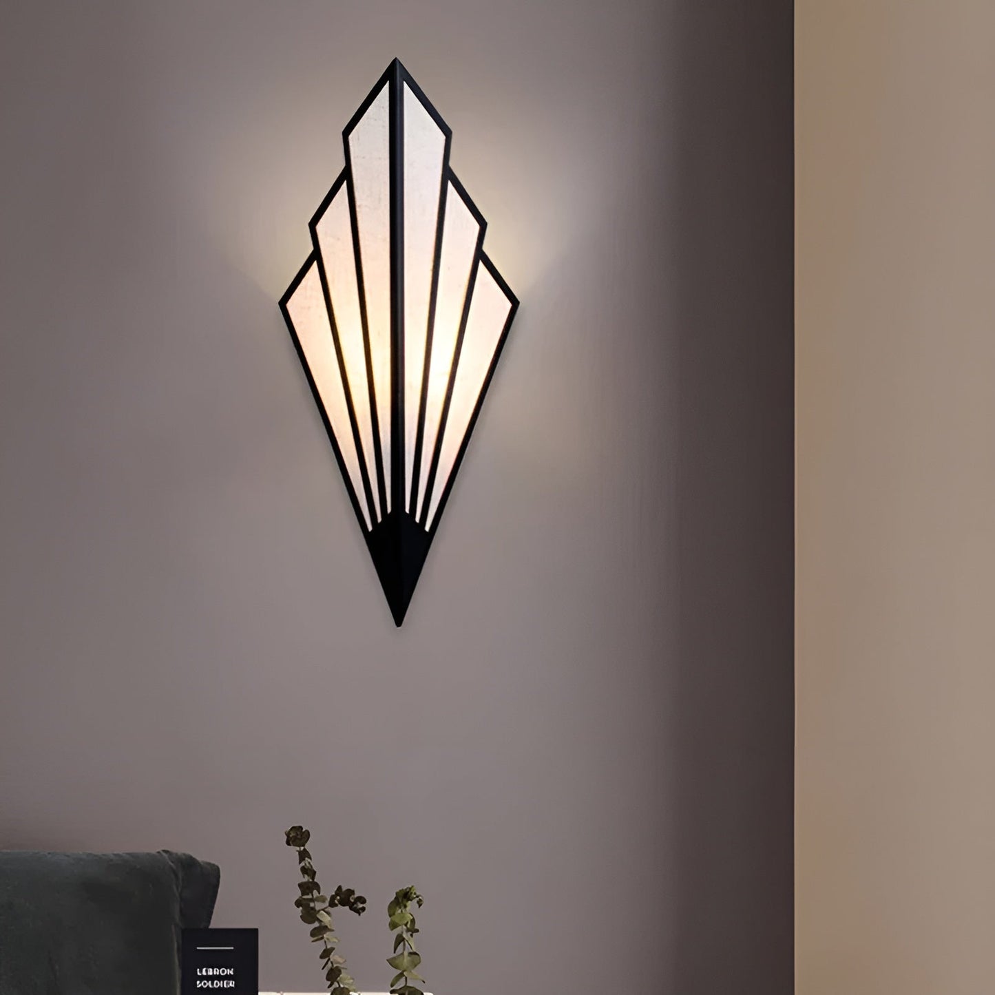 Royallure Sculptural LED Wall Light, Modern Bathroom Sconce for Home Decor 5