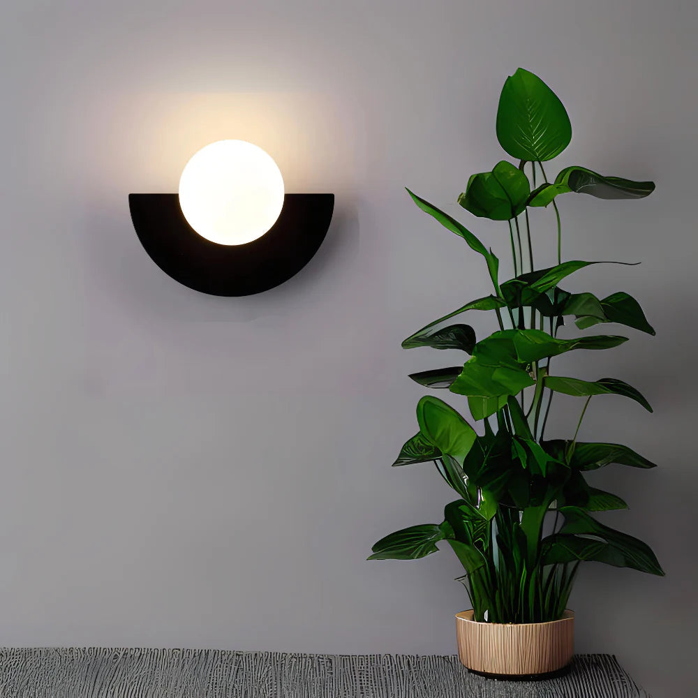 Royallure Sculptural Wall Light - Modern Sconce with Ambient Moon-Soft Illumination 5