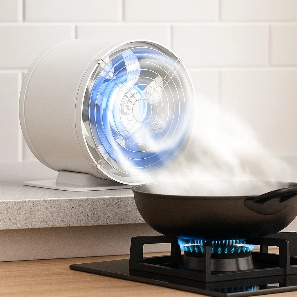 Royallure Silent Bathroom Exhaust Fan – Durable Metal Ventilator for Odour-Free Air, Energy Efficient with Easy Installation 8