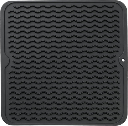 Royallure Silicone Dish Drying Mat – Heat Resistant Eco-Friendly Kitchen Drying Mat, Multi-Use 18 x 24 Inches 14