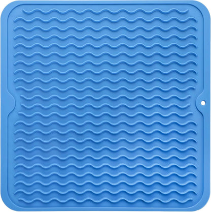 Royallure Silicone Dish Drying Mat – Heat Resistant Eco-Friendly Kitchen Drying Mat, Multi-Use 18 x 24 Inches 15