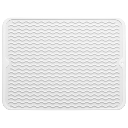 Royallure Silicone Dish Drying Mat – Heat Resistant Eco-Friendly Kitchen Drying Mat, Multi-Use 18 x 24 Inches 2