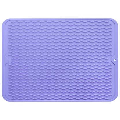 Royallure Silicone Dish Drying Mat – Heat Resistant Eco-Friendly Kitchen Drying Mat, Multi-Use 18 x 24 Inches 6