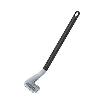 Royallure Silicone Toilet Brush with Holder – Durable, Hygienic Bristles for Deep Cleaning, Easy Adhesive Installation 0