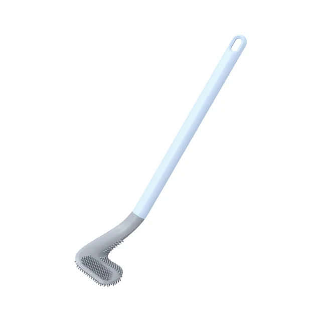 Royallure Silicone Toilet Brush with Holder – Durable, Hygienic Bristles for Deep Cleaning, Easy Adhesive Installation 11