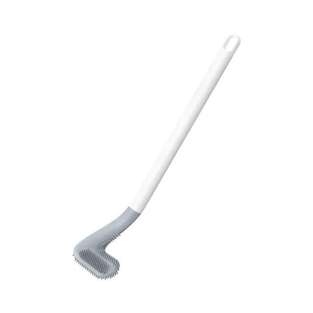 Royallure Silicone Toilet Brush with Holder – Durable, Hygienic Bristles for Deep Cleaning, Easy Adhesive Installation 12