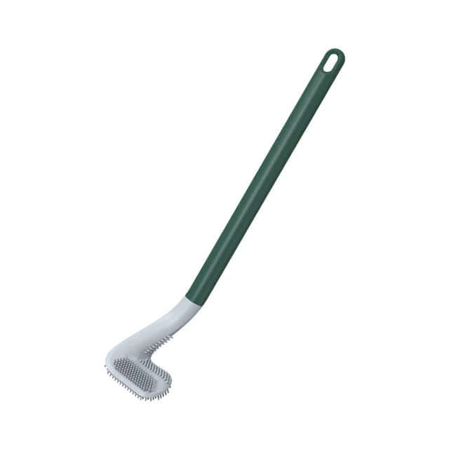 Royallure Silicone Toilet Brush with Holder – Durable, Hygienic Bristles for Deep Cleaning, Easy Adhesive Installation 9