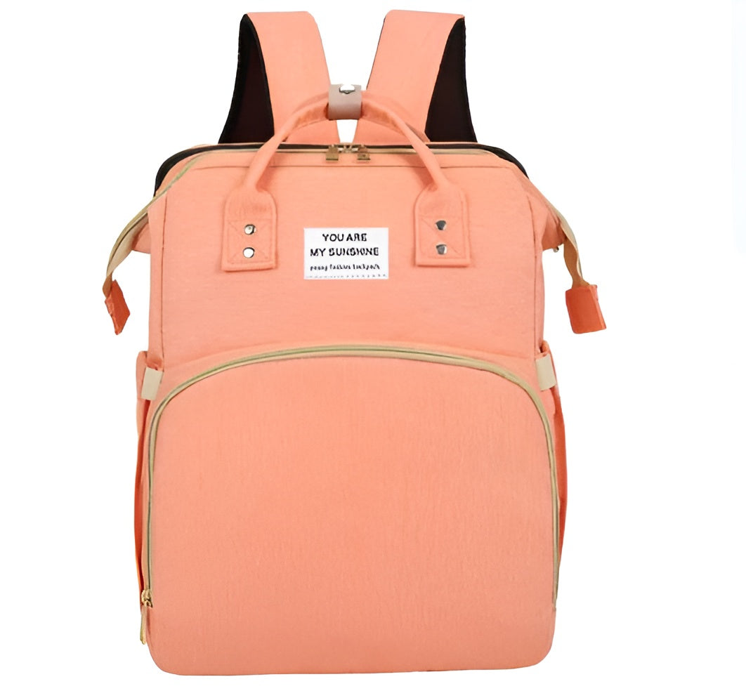 Royallure Smart Diaper Bag Backpack with Foldable Bed and USB Charging Port 10