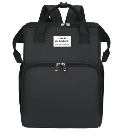 Royallure Smart Diaper Bag Backpack with Foldable Bed and USB Charging Port 13