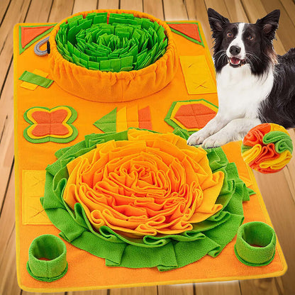 Royallure Snuffle Mat for Dogs – Engaging Cotton Treat Dispenser for Mental Stimulation and Dental Health 0