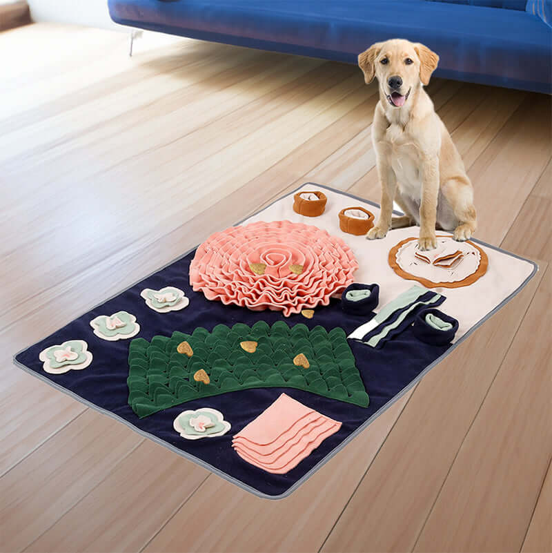 Royallure Snuffle Mat for Dogs – Engaging Cotton Treat Dispenser for Mental Stimulation and Dental Health 2