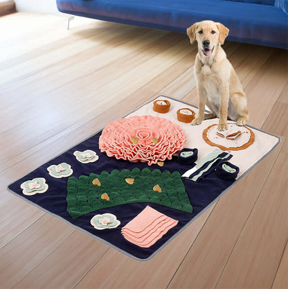 Royallure Snuffle Mat for Dogs – Engaging Cotton Treat Dispenser for Mental Stimulation and Dental Health 2