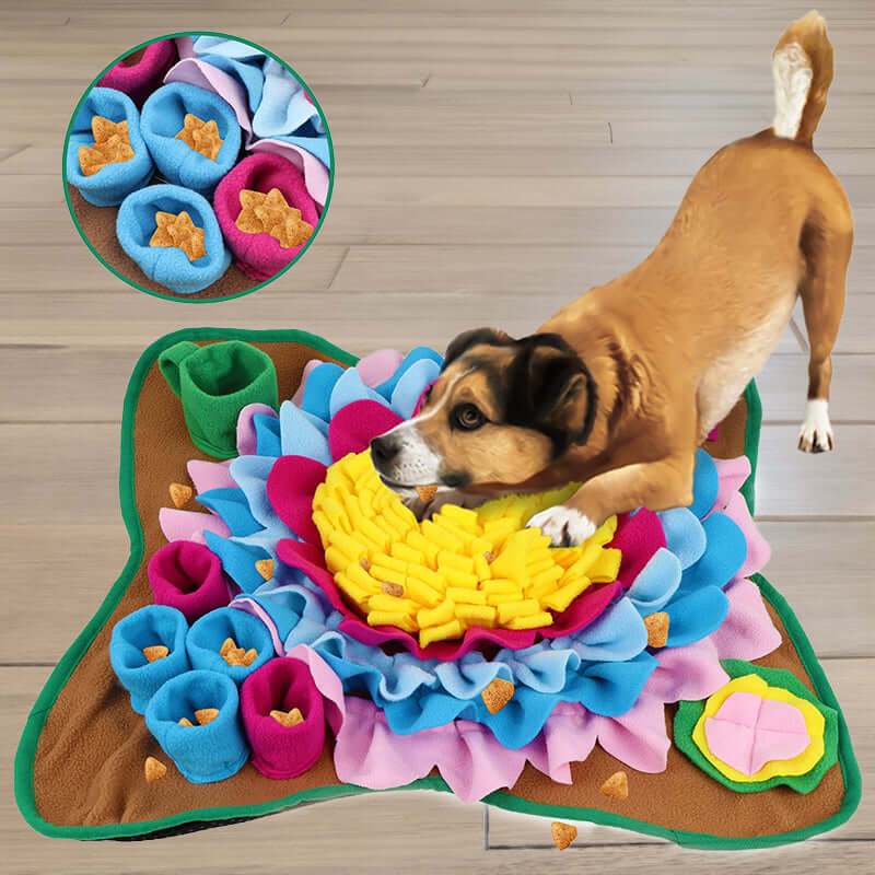 Royallure Snuffle Mat for Dogs – Engaging Cotton Treat Dispenser for Mental Stimulation and Dental Health 3