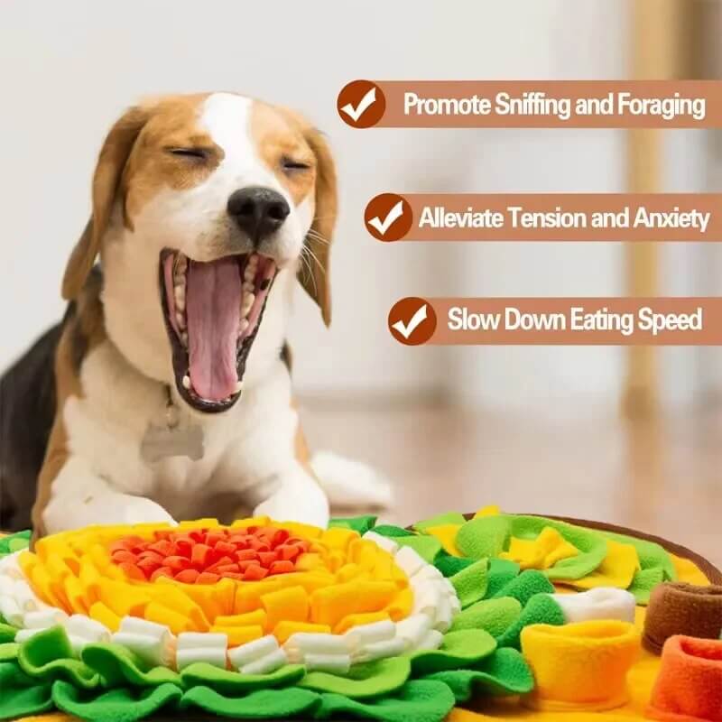 Royallure Snuffle Mat for Dogs – Engaging Cotton Treat Dispenser for Mental Stimulation and Dental Health 5