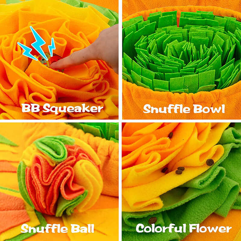 Royallure Snuffle Mat for Dogs – Engaging Cotton Treat Dispenser for Mental Stimulation and Dental Health 7