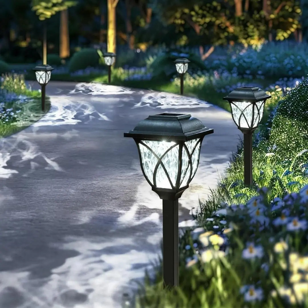 Royallure Solar Garden Lights – Waterproof LED Outdoor Pathway Lamps with Warm White Glow, Automatic Operation, Eco-Friendly Design 3