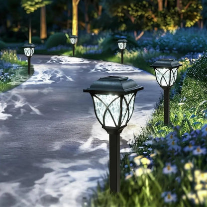 Royallure Solar Garden Lights – Waterproof LED Outdoor Pathway Lamps with Warm White Glow, Automatic Operation, Eco-Friendly Design 3