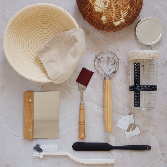 Royallure Sourdough Baking Set with Banneton Basket and Precision Tools for Artisan Bread 0