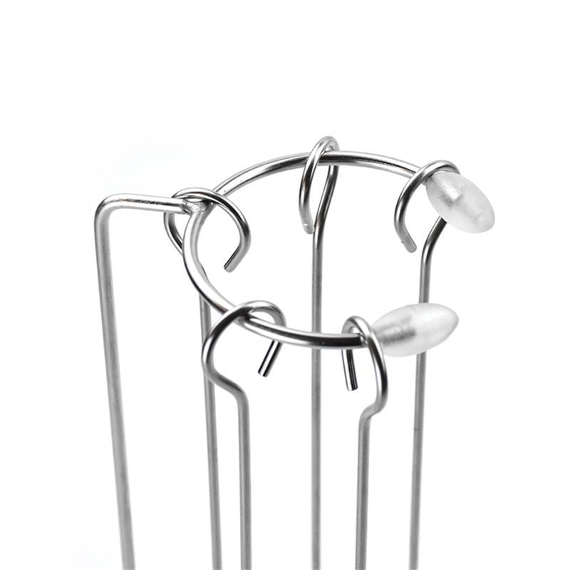 Royallure Stainless Steel BBQ Skewers Set with Grill Rack Holder for Perfect Kebab Grilling 3