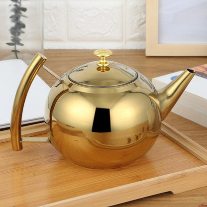 Royallure Stainless Steel Electric Tea Kettle with Built-in Filter, 2.5L Induction-Ready 2