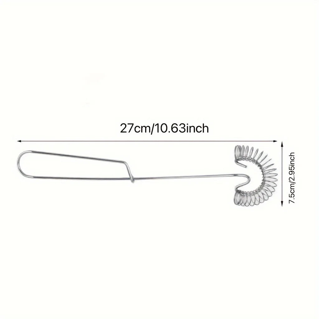 Royallure Stainless Steel Mini Whisk - Handheld Egg Whisk for Effortless Mixing and Frothing, Compact Kitchen Tool 2