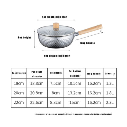 Royallure Stainless Steel Soup Pot with Wooden Handle – Big Non-Stick Soup Pan for Versatile Kitchen Use 4