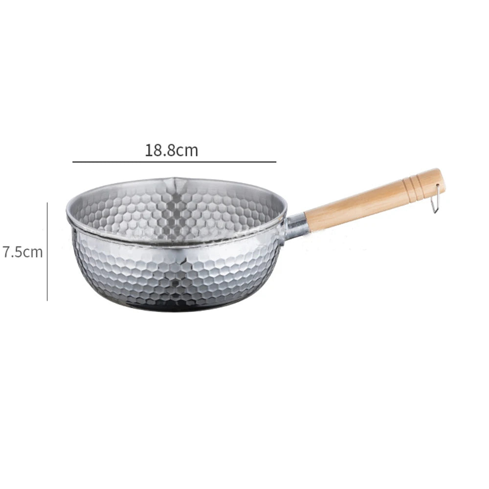 Royallure Stainless Steel Soup Pot with Wooden Handle – Big Non-Stick Soup Pan for Versatile Kitchen Use 6