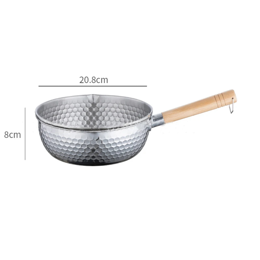 Royallure Stainless Steel Soup Pot with Wooden Handle – Big Non-Stick Soup Pan for Versatile Kitchen Use 8