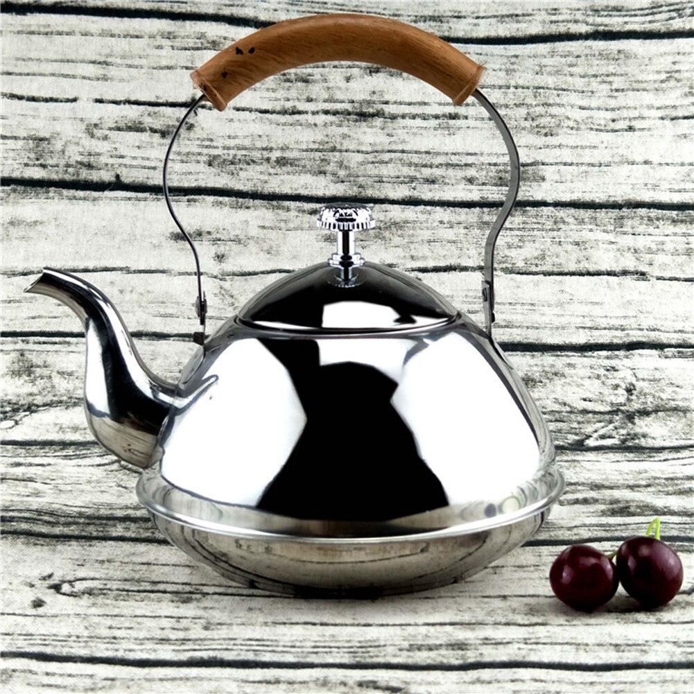Royallure Stainless Steel Whistling Tea Kettle, Ergonomic Handle, 50oz & 70oz Options 3