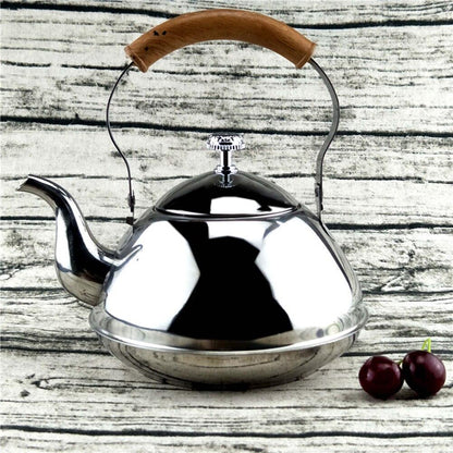 Royallure Stainless Steel Whistling Tea Kettle, Ergonomic Handle, 50oz & 70oz Options 3