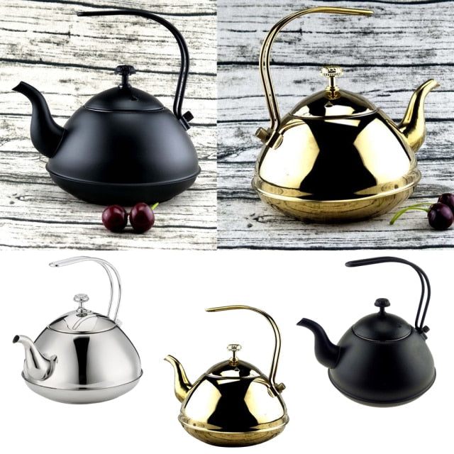 Royallure Stainless Steel Whistling Tea Kettle for Stovetop - Durable & Stylish 0