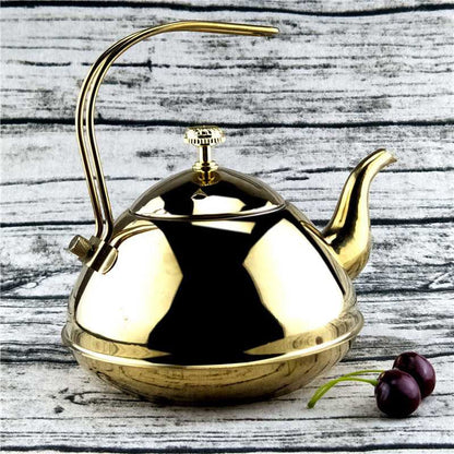 Royallure Stainless Steel Whistling Tea Kettle for Stovetop - Durable & Stylish 3