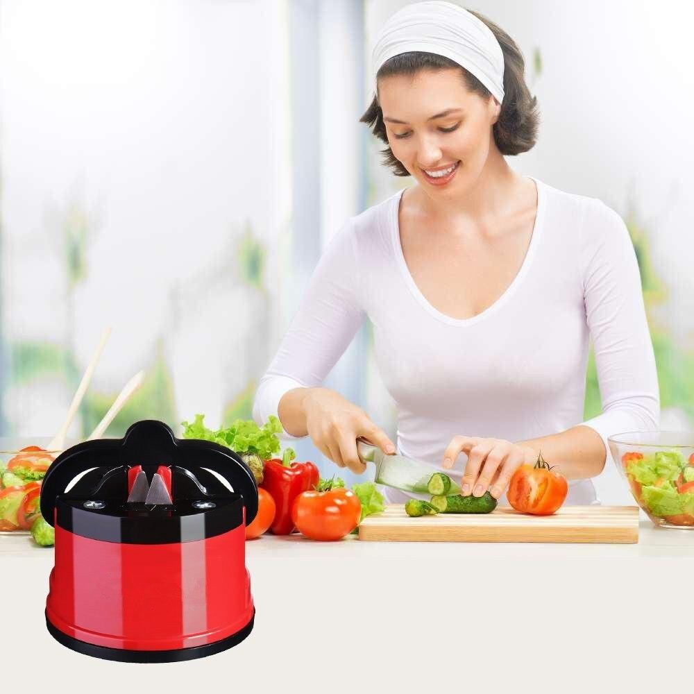 Royallure Suction Knife Sharpener for Kitchen Knives - Safe, Easy, Non-Slip Design 2