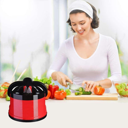 Royallure Suction Knife Sharpener for Kitchen Knives - Safe, Easy, Non-Slip Design 2
