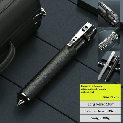 Royallure Telescopic Hiking Pole - Durable Alloy Trekking Stick with Anti-Slip Grip 2