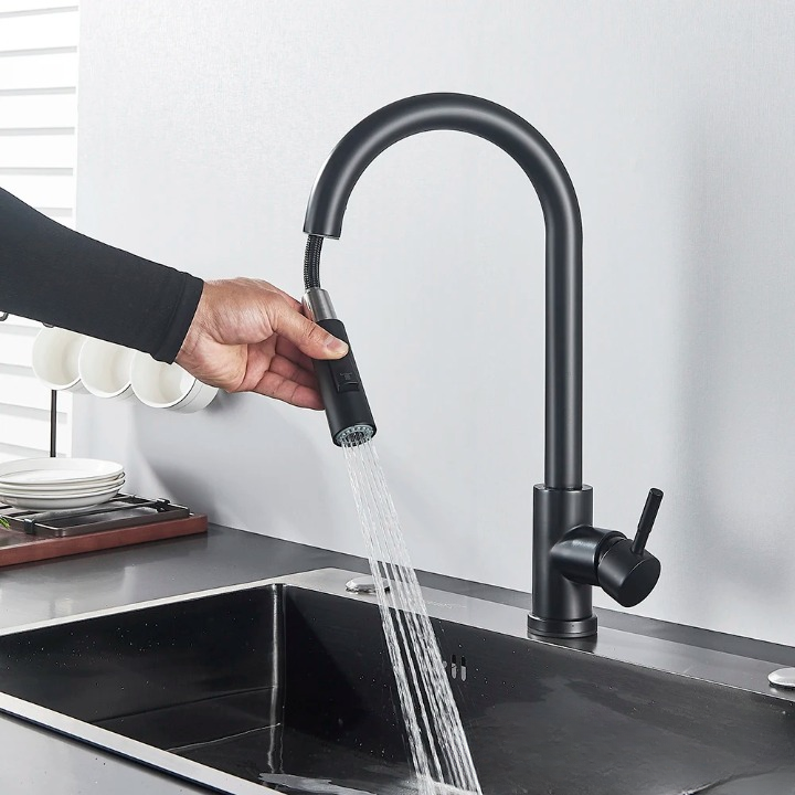 Royallure Touch Sensor Kitchen Faucet with Pull-Out Sprayer – Brushed Nickel Finish, Single-Hole Installation 4